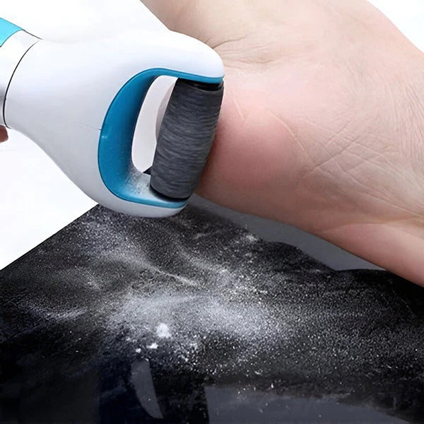 Rechargeable Electric Callus Remover with Rotating Head for Smooth Feet