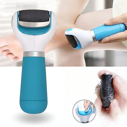 Rechargeable Electric Callus Remover with Rotating Head for Smooth Feet