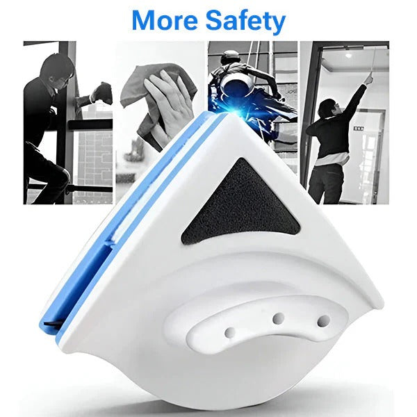 Dual Sided Magnetic Window Cleaning Tool for Glass Surfaces