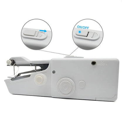 Compact Portable Electric Sewing Machine for Home and Travel Use
