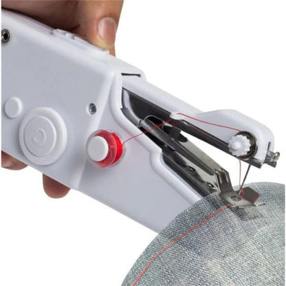 Compact Portable Electric Sewing Machine for Home and Travel Use