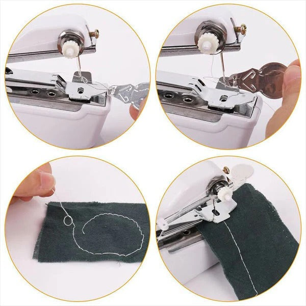 Compact Portable Electric Sewing Machine for Home and Travel Use