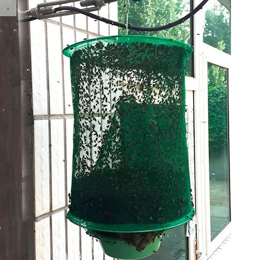 Outdoor Fly Trap Catcher with Refillable and Reusable Design