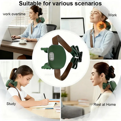 4D Shiatsu Neck and Back Massager with Heat Function