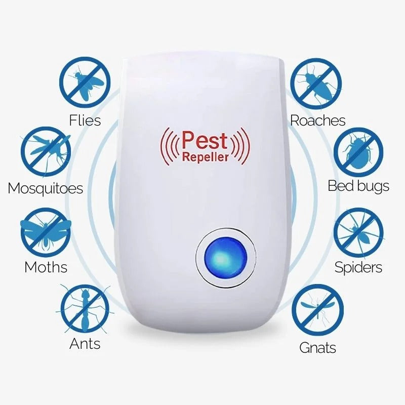 Indoor Ultrasonic Pest Repeller with Fly Control Technology