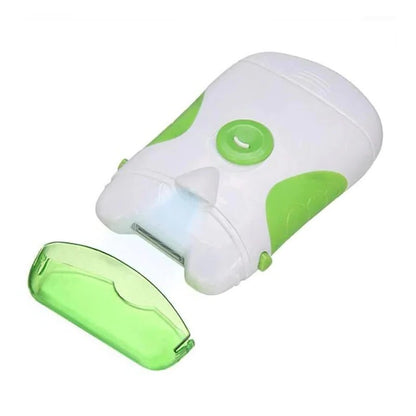 Rechargeable Nail Clipper with LED Light Trim and File in One Tool