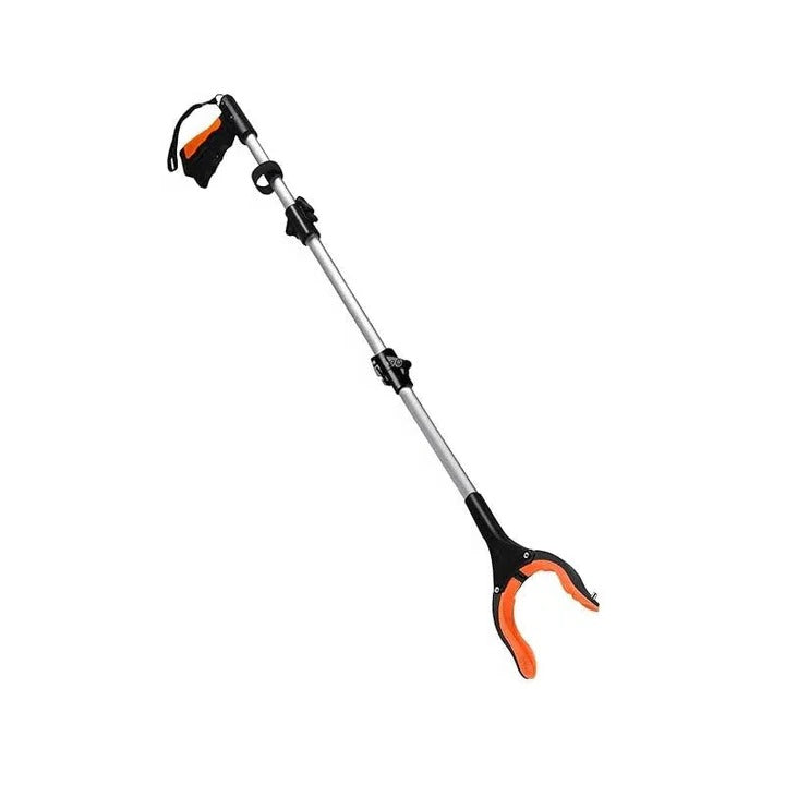 Compact Folding Grabber Tool with Rotating Head for Precision Grip