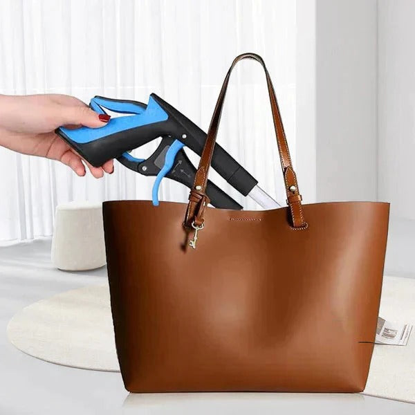 Compact Folding Grabber Tool with Rotating Head for Precision Grip