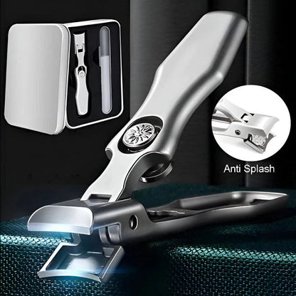 Stainless Steel Travel Nail Clipper with Compact Portable Design