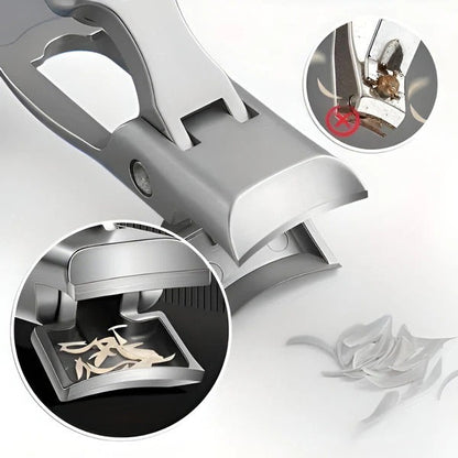 Stainless Steel Travel Nail Clipper with Compact Portable Design