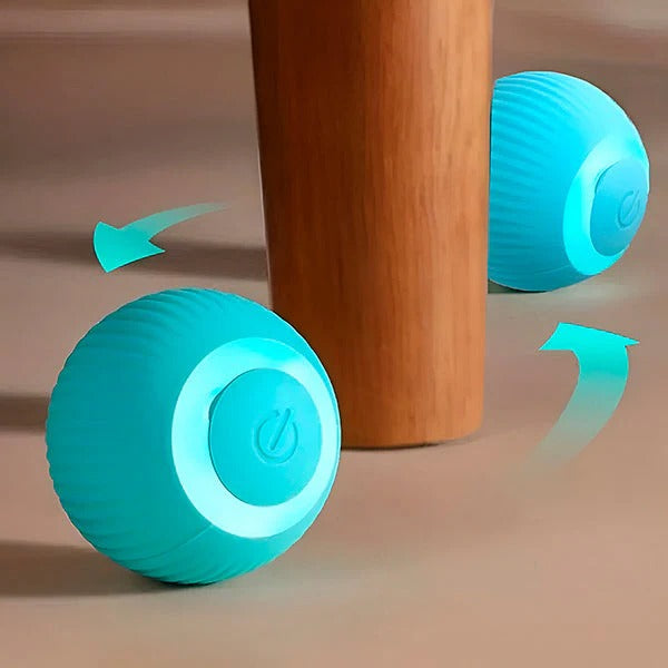 Rechargeable Automatic Rolling Interactive Ball Toy for Cats and Dogs
