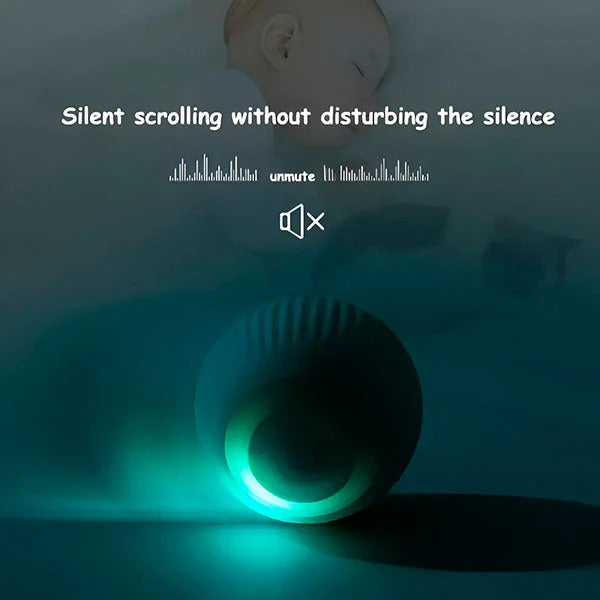 Rechargeable Automatic Rolling Interactive Ball Toy for Cats and Dogs