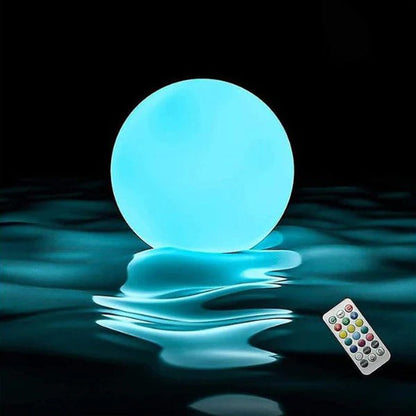 Waterproof Floating Pool Light with Inflatable Design