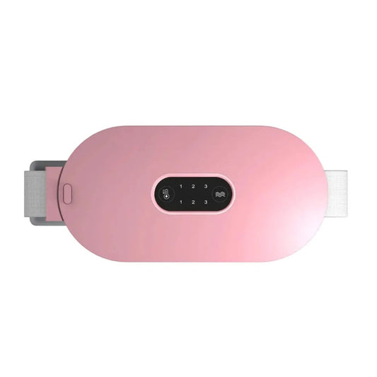 Wearable Menstrual Pain Relief Belt with Heated Vibration Massage for Abdomen