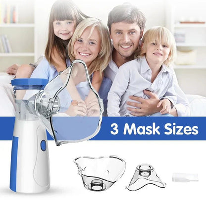 Portable Quiet Mesh Nebulizer Machine for Home and Travel Use