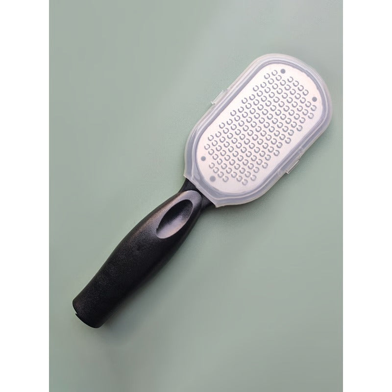 Stainless Steel Heel Scraper with Coarse Surface for Dead Skin and Callus Removal