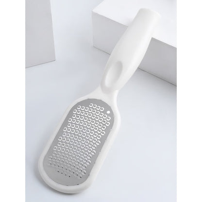 Stainless Steel Heel Scraper with Coarse Surface for Dead Skin and Callus Removal
