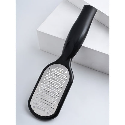 Stainless Steel Heel Scraper with Coarse Surface for Dead Skin and Callus Removal