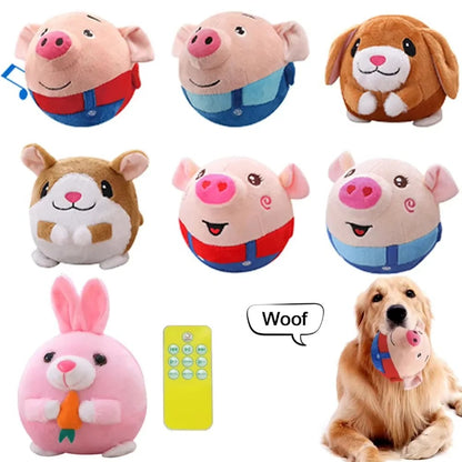Self Moving Dog Ball with Built In Music and Vibration for Play Use