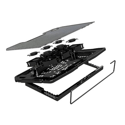 Laptop Cooling Pad with 6 Fan Ventilation for Desktop Use