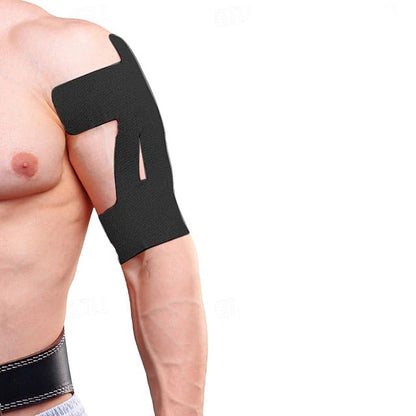 Kinesiology Athletic Tape for Shoulder Support and Muscle Recovery, Pre Cut Waterproof Sports Wrap