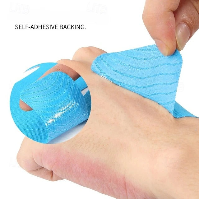 Kinesiology Athletic Tape for Shoulder Support and Muscle Recovery, Pre Cut Waterproof Sports Wrap