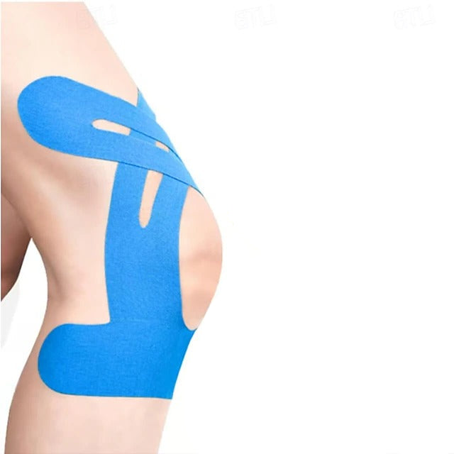 Kinesiology Athletic Tape for Shoulder Support and Muscle Recovery, Pre Cut Waterproof Sports Wrap