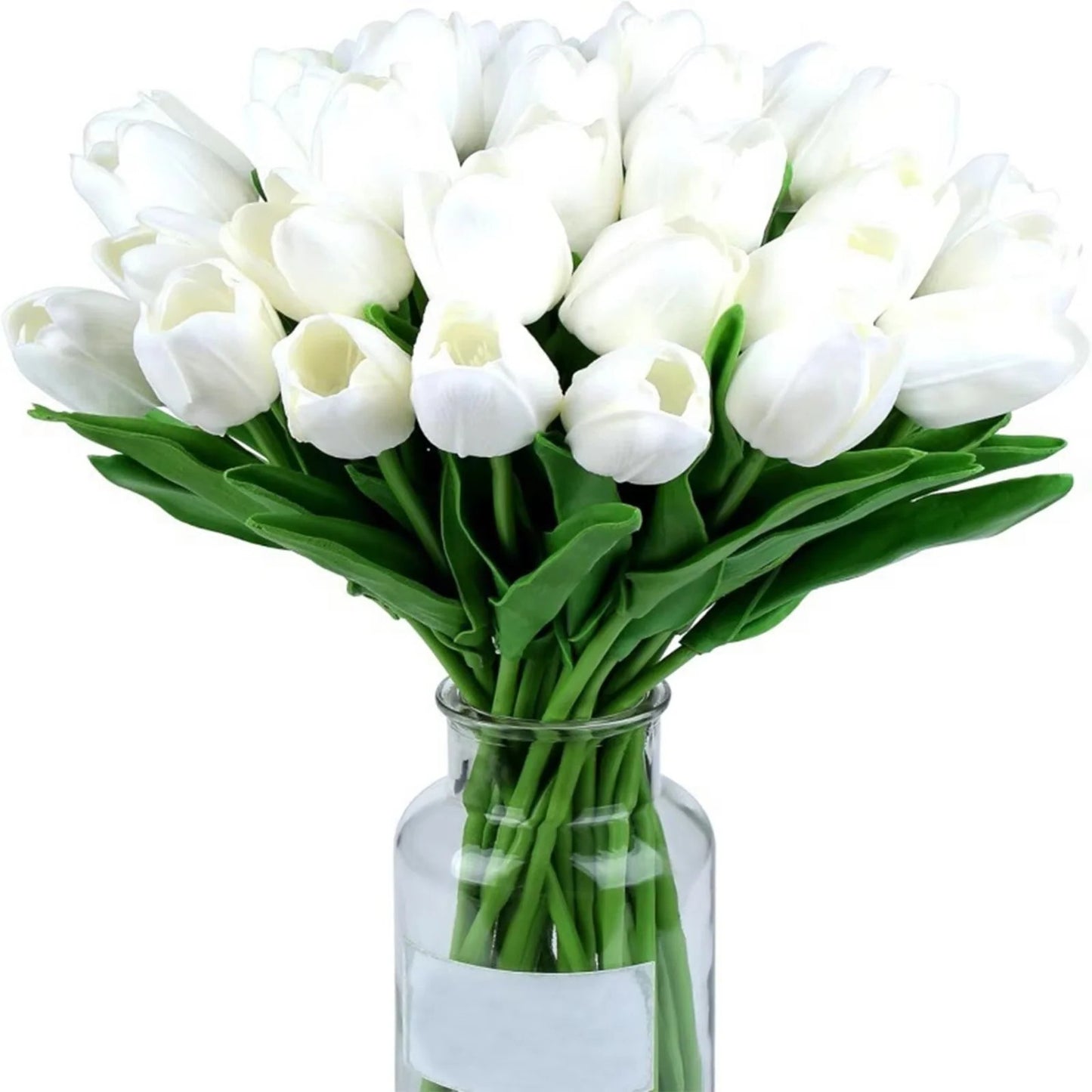 Artificial Spring Flower Bouquet Set with Silk Blooms, Set of 10