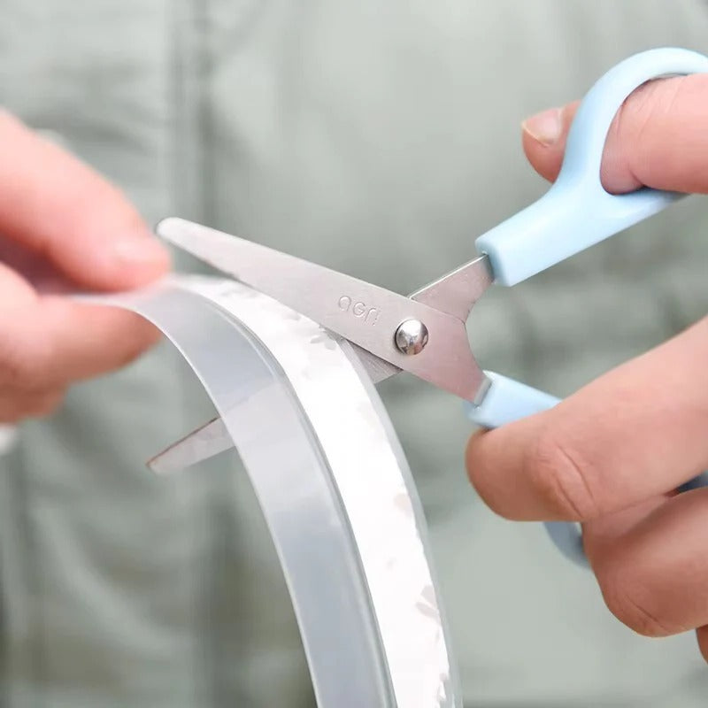 Clear Adhesive Door Seal Strip for Draft and Gap Protection Support, 16.4 Feet