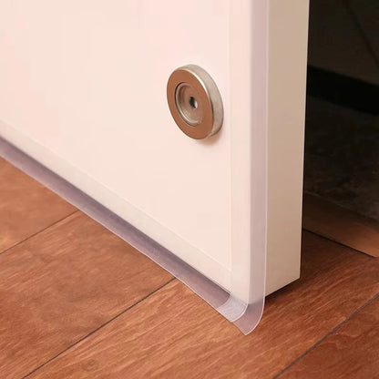 Clear Adhesive Door Seal Strip for Draft and Gap Protection Support, 16.4 Feet