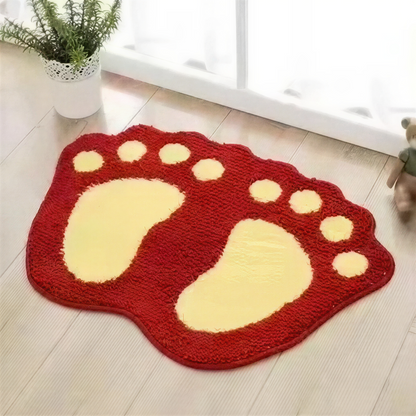 Soft Microfiber Bath Mat with Non Slip Base for Bathroom Use