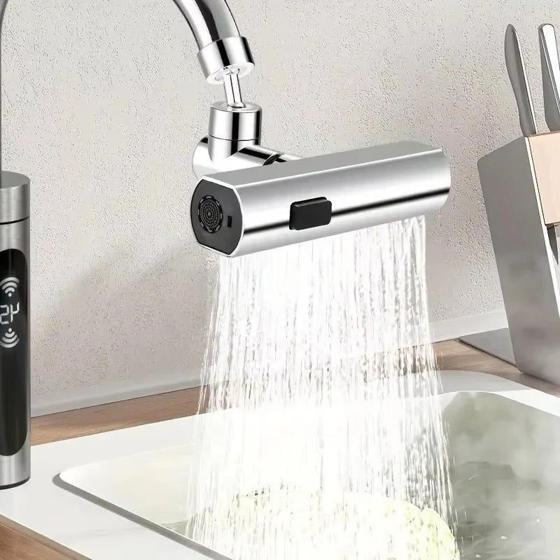 Water Splash Guard Faucet Extender for Kitchen and Bathroom Sink Use
