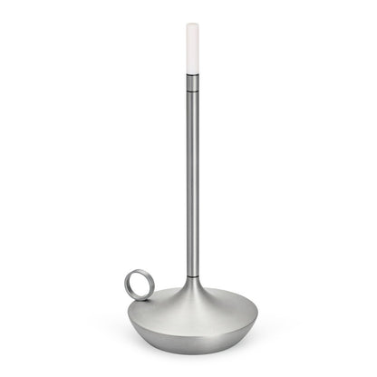 Rechargeable Cordless LED Table Lamp with Candle Style Design for Dining and Bedroom