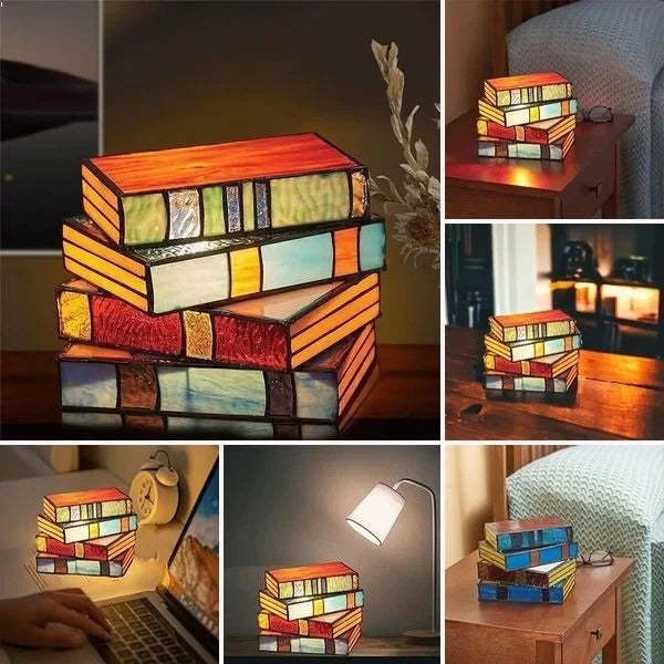 Book Shaped Decorative Lamp with LED Light