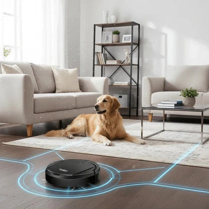 Robot Vacuum Cleaner with Filtration System