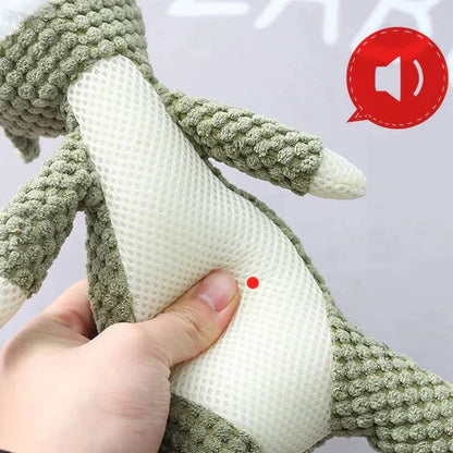 Rugged Plush Toy and Sturdy Fabric Plaything for Pets