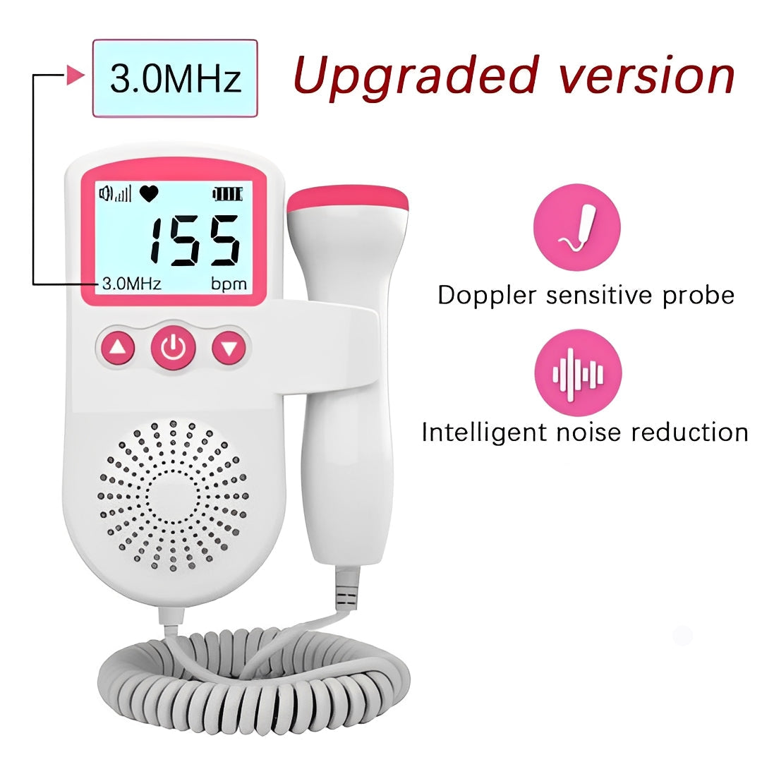 Handheld Baby Sound Listener with LCD Display and Speaker