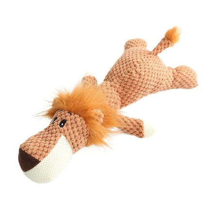 Rugged Plush Toy and Sturdy Fabric Plaything for Pets