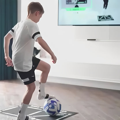 Football Training Mat with Guided Video Workout Program