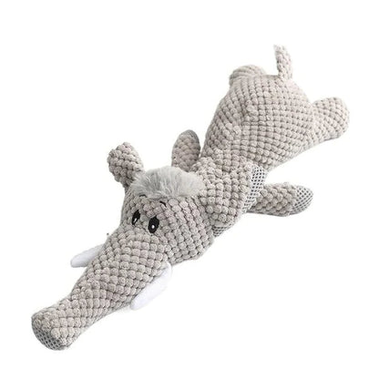Rugged Plush Toy and Sturdy Fabric Plaything for Pets