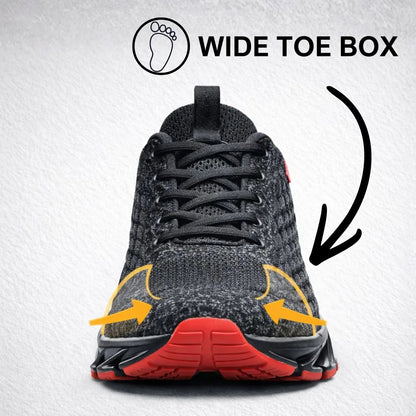 Mens Orthopedic Athletic Sneakers with Supportive Sole