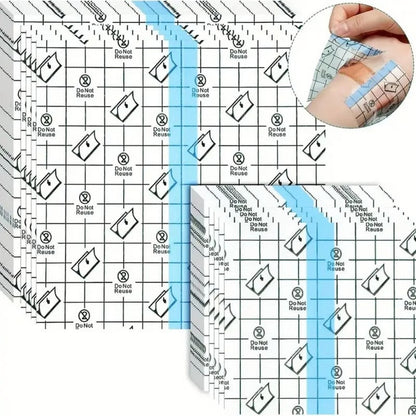 Transparent Waterproof PU Adhesive Bandages for Tattoo and Shower Protection Support