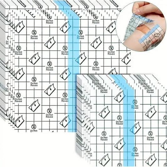 Transparent Waterproof PU Adhesive Bandages for Tattoo and Shower Protection Support