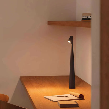 Cordless Aluminum Desk Lamp with 3-Level Dimming and USB Charging