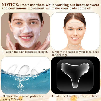 Transparent Chest Lifting Patch for Anti Aging Skin Care