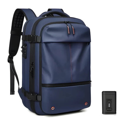 Backpack with Internal Compression System and Structured Design