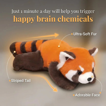 Red Panda Weighted Plush Animal for Sensory Comfort