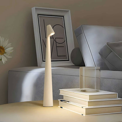 Cordless Aluminum Desk Lamp with 3-Level Dimming and USB Charging
