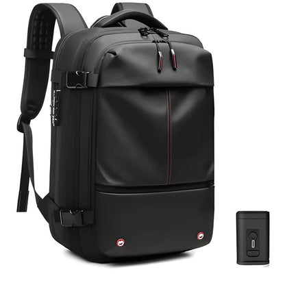 Backpack with Internal Compression System and Structured Design