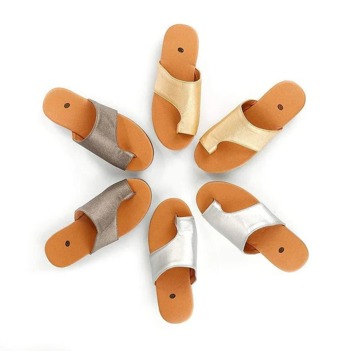 Orthopedic Platform Sandals with Spacious Toe Design